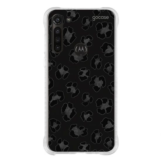 Capinha para celular  Black Minimal Animal Print