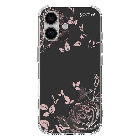 Capinha para celular Black Rosé Personalizada