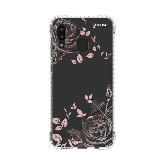Capinha para celular Black Rosé Personalizada