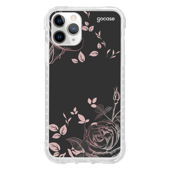 Capinha para celular Black Rosé Personalizada