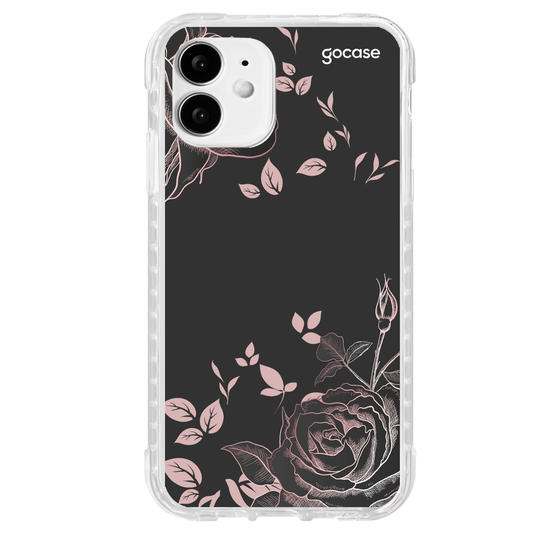 Capinha para celular Black Rosé Personalizada