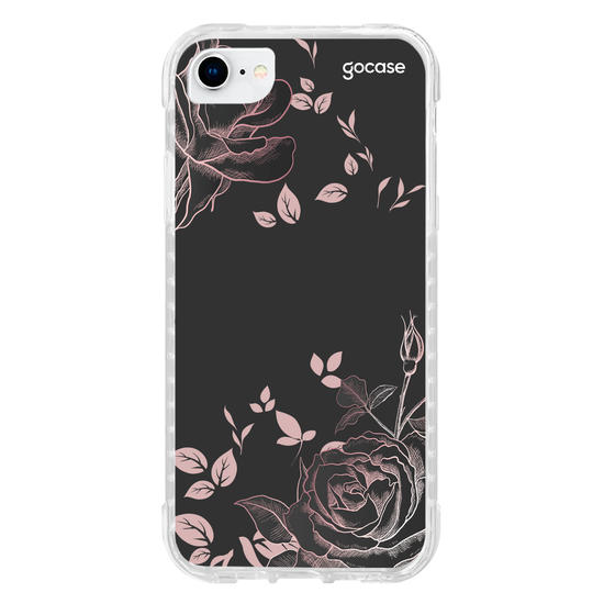 Capinha para celular Black Rosé Personalizada