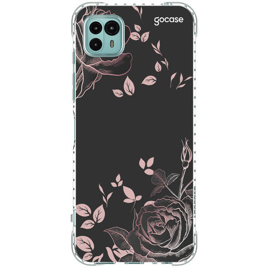 Capinha para celular Black Rosé Personalizada
