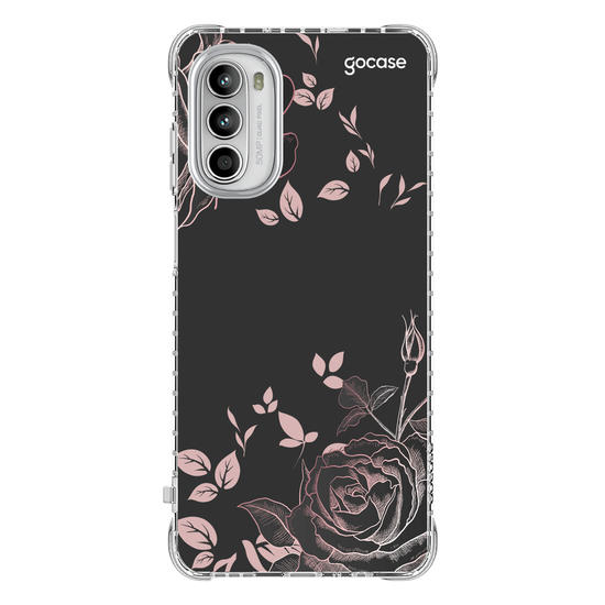 Capinha para celular Black Rosé Personalizada