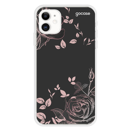 Black Rosé Customizable Phone Case
