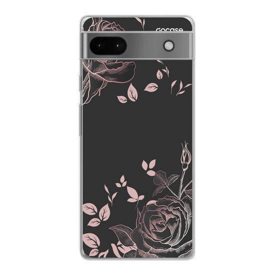 Black Rosé Customizable Phone Case