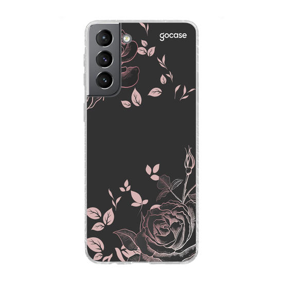 Black Rosé Customizable Hülle
