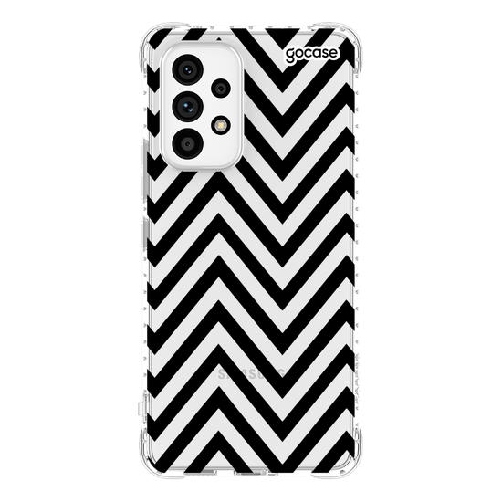 Capinha para celular Black Listras