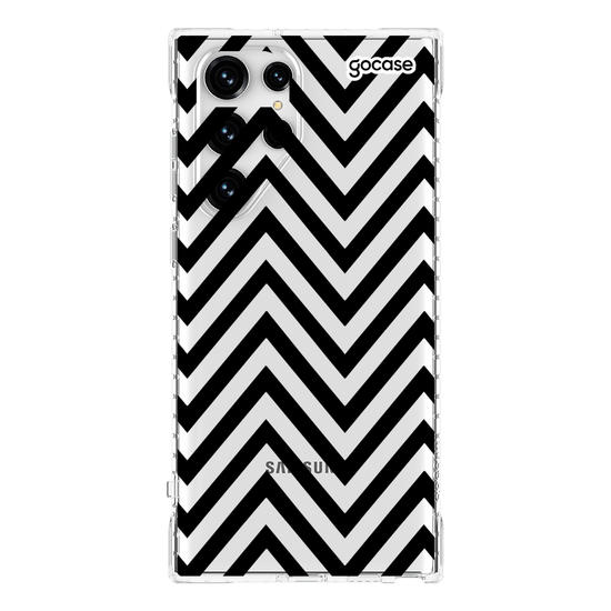 Capinha para celular Black Listras