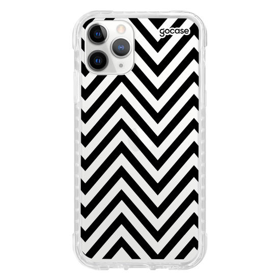Capinha para celular Black Listras