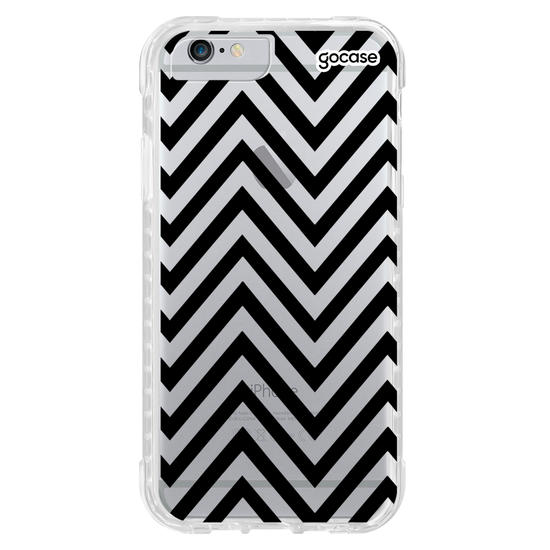 Capinha para celular Black Listras