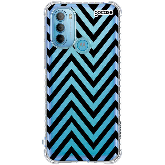 Capinha para celular Black Listras