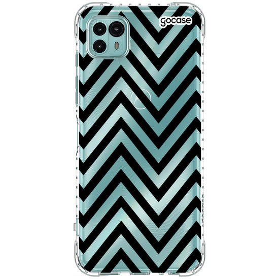 Capinha para celular Black Listras