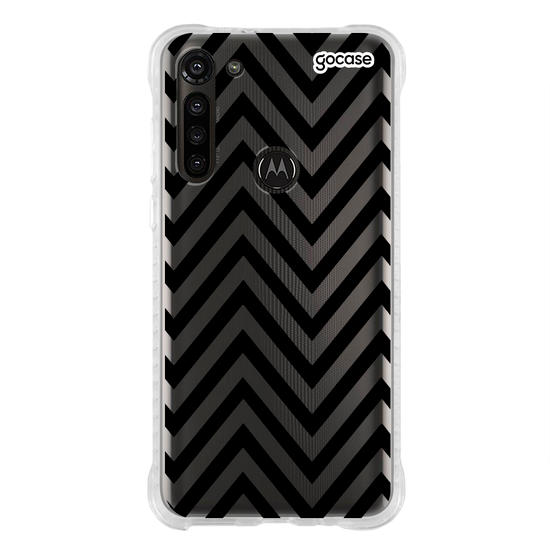 Capinha para celular Black Listras