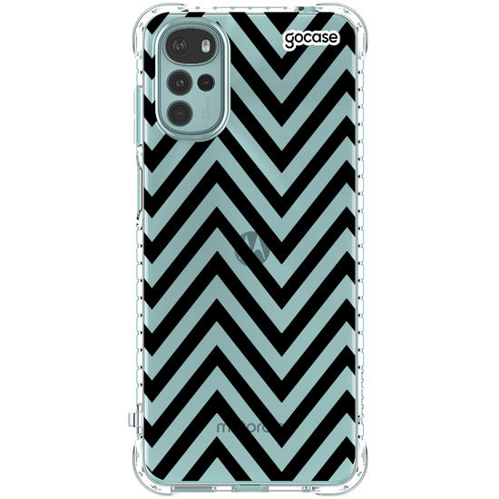 Capinha para celular Black Listras