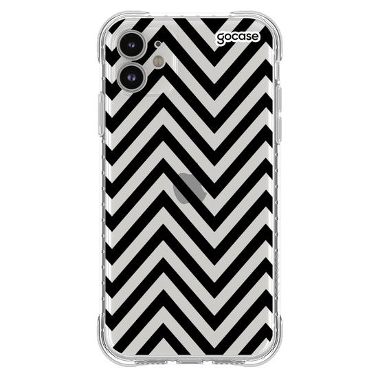 Capinha para celular Black Listras