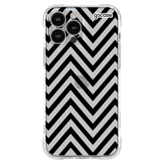 Capinha para celular Black Listras