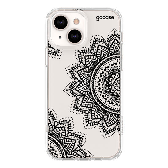 Black Mandala Phone Case