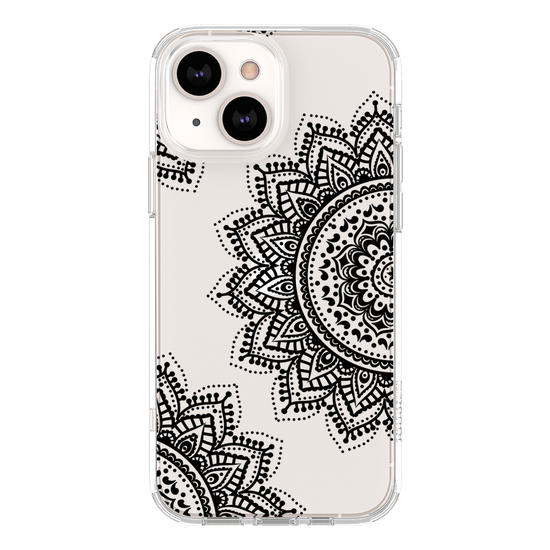 Black Mandala Phone Case