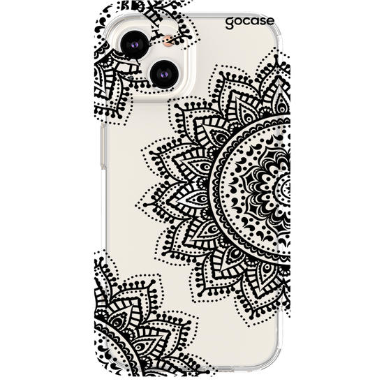 Capinha para celular Black Mandala