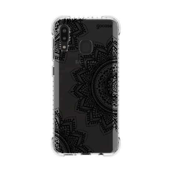 Capinha para celular Black Mandala