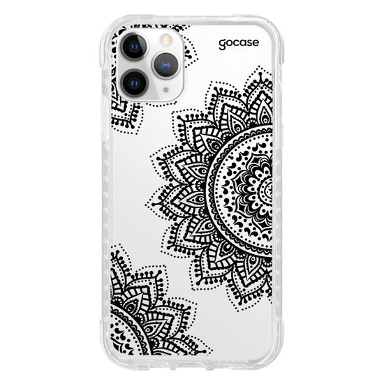 Capinha para celular Black Mandala