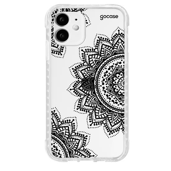 Capinha para celular Black Mandala