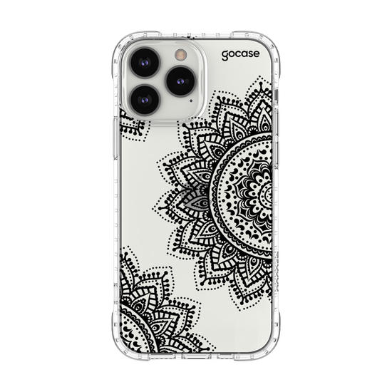 Capinha para celular Black Mandala