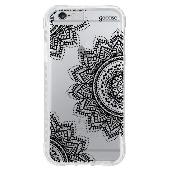 Capinha para celular Black Mandala