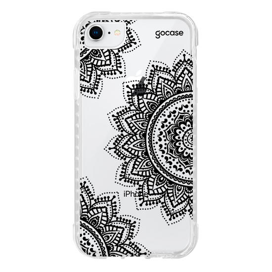 Capinha para celular Black Mandala