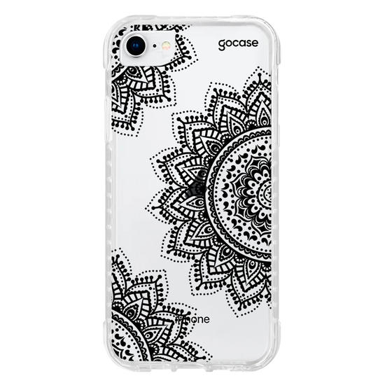 Capinha para celular Black Mandala