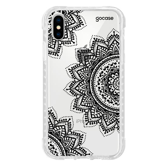 Capinha para celular Black Mandala