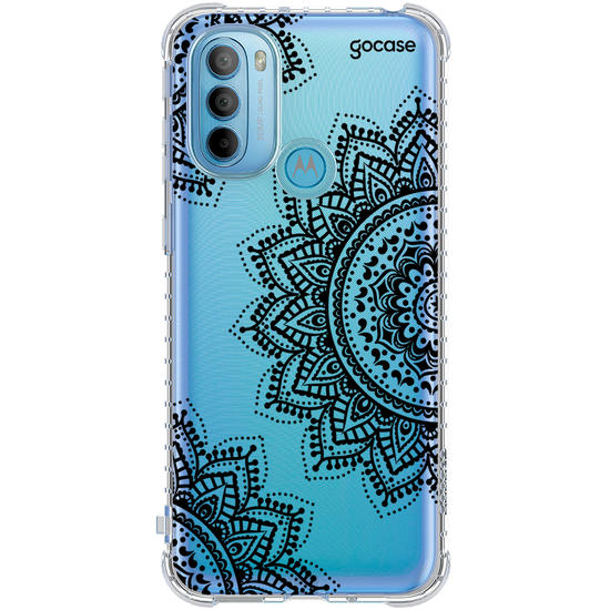 Capinha para celular Black Mandala