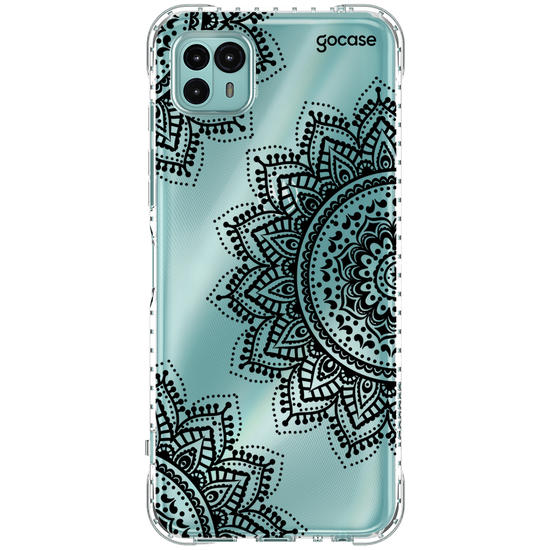 Capinha para celular Black Mandala