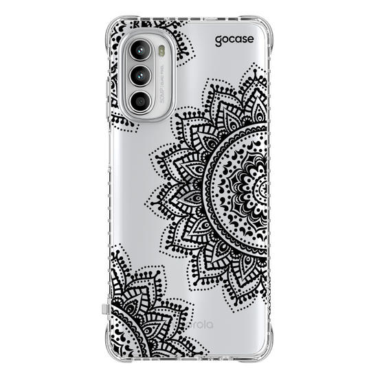 Capinha para celular Black Mandala