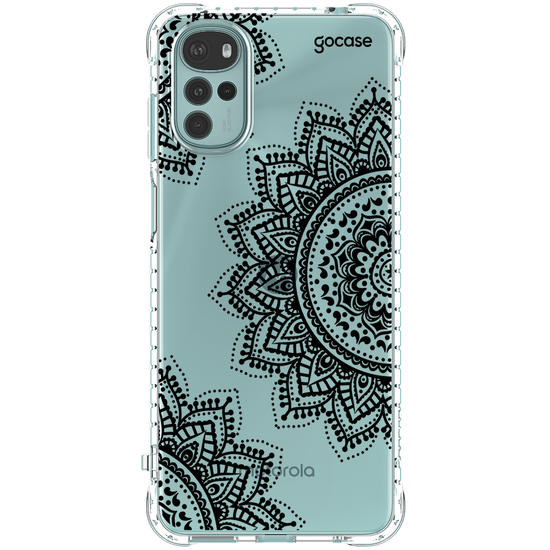 Capinha para celular Black Mandala