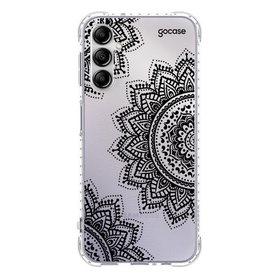 Capinha para celular Black Mandala
