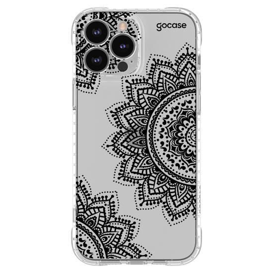 Capinha para celular Black Mandala