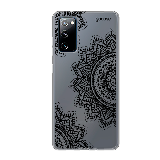 Black Mandala Phone Case