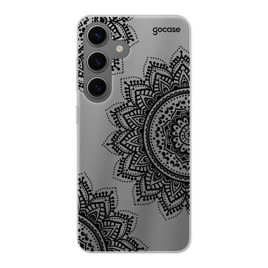 Black Mandala Phone Case