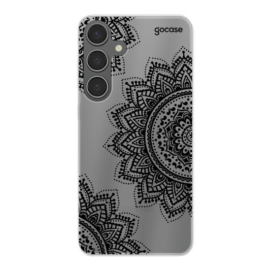 Black Mandala Phone Case