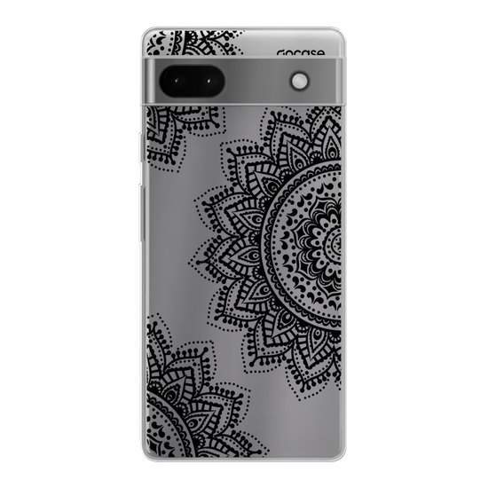 Black Mandala Phone Case