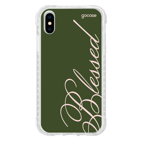 Capinha para celular  Blessed Cursive