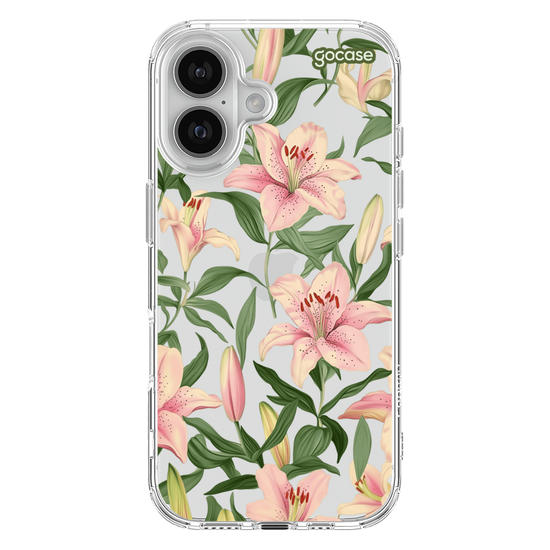 Capinha para celular  Blooming Lilies