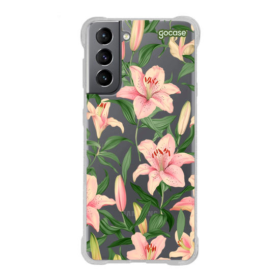 Capinha para celular  Blooming Lilies