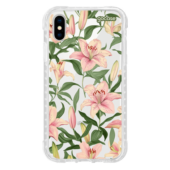 Capinha para celular  Blooming Lilies