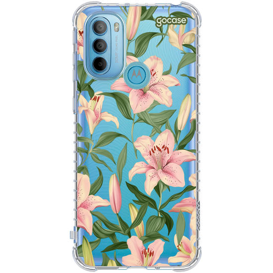 Capinha para celular  Blooming Lilies