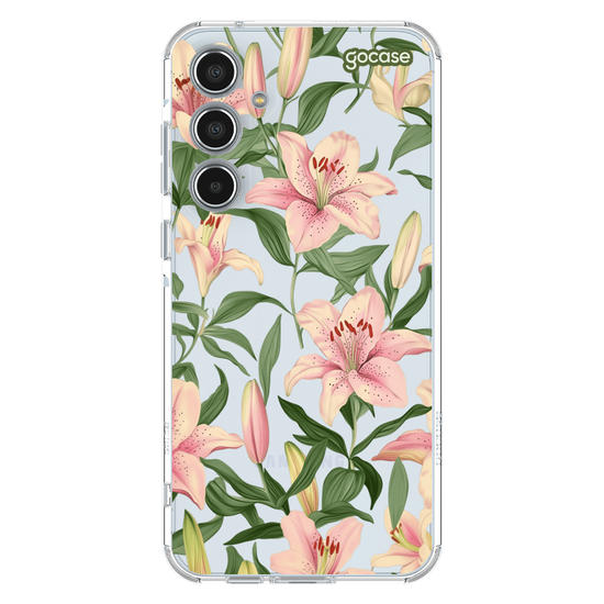 Capinha para celular  Blooming Lilies