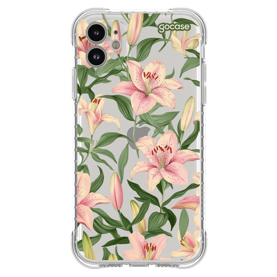 Capinha para celular  Blooming Lilies