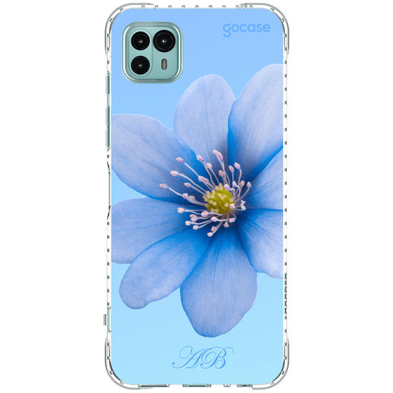 Capinha para celular  Blue Bloom